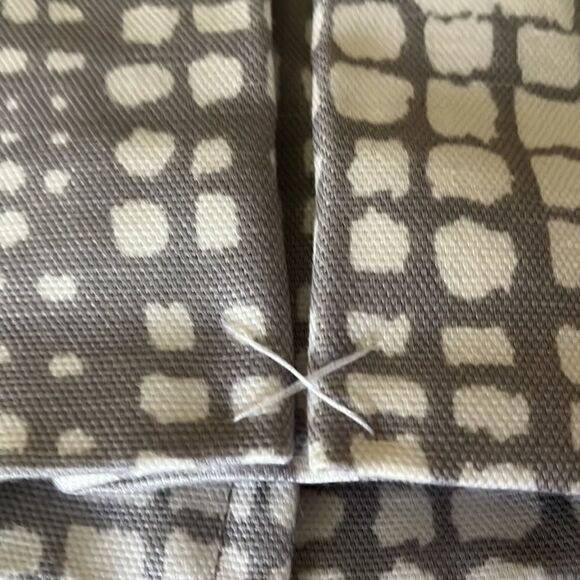 J. CREW GEO PRINT CROPPED COCKTAIL JACKET GRAY IVORY RUFFLED COLLAR BLAZER XS-S* - Picture 16 of 16